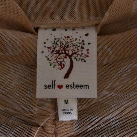 Self ❤️esteem mesh crop top - Picture 2 of 4